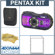 Pentax WG-3 Waterproof 16MP Digital Camera, Purple - Bundle - with Camera Pouch, 16GB SDHC Memory Card, Microfiber Cleaning Cloth: Picture 5 thumbnail