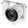 Samsung NX1100 Mirrorless Digital Camera with 20-50mm f/3.5-5.6 Lens, White - BUNDLE, with Lexar 16GB 200x Platinum II SDHC Memory Card, Pro Optic Digital Multi-Coated UV Filter, Mini Multi-Card Reader, Microfiber Cleaning Cloth, Slinger Photo Video Bag, 6'High Speed Micro HDMI to HDMI Cable: Picture 1 thumbnail