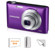 Samsung ST72 Digital Camera, Purple - Bundle - with Fashion Wrist Case, 8GB microSDHC Memory Card, Microfiber Cleaning Cloth: Picture 5 thumbnail