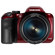 Samsung WB1100F Smart Digital Camera with 25-875mm Lens, 16.2MP, 35x Optical Zoom, 3" HVGA LCD, 720p HD Video, Wi-Fi and NFC Connectivity, Red: Picture 1 thumbnail