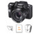 Samsung WB2100 Digital Camera, Black - Bundle - with Adorama Slinger Holster Camera Case, 16GB SDHC Memory Card, Microfiber Cleaning Cloth: Picture 5 thumbnail