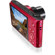 Samsung WB30F Smart Digital Camera, Red - Bundle - with Lowepro Dublin 10 Camera Pouch, 16GB microSDHC Card, Table Top Tripod, USB 2.0 Multi Card Reader, Spare Battery, Lens Cleaning Kit, Tiffen Dfx Essentials Software: Picture 5 thumbnail