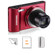 Samsung WB30F Smart Digital Camera, Red - Bundle - with Lowepro Dublin 20 Camera Pouch, 8GB microSDHC Memory Card, Microfiber Cleaning Cloth: Picture 5 thumbnail