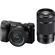 Sony a6100 Camera w/E PZ 16-50mm f/3.5-5.6 OSS II & 55-210mm f/4.5-6.3 OSS Lens
