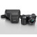 Sony LCS-ELC6 Just-Fit Leather Body Case and Lens Jacket for Nex-6 - Black: Picture 2 thumbnail