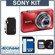 Sony DSC-WX150 Cyber-shot Digital Camera, Red - Bundle - with 8GB SD Memory Card, Camera Case, Cleaning Kit: Picture 5 thumbnail
