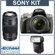 Sony (alpha) A380 14.2 Megapixel DSLR Camera with 18-55mm SAM Kit Lens, Sony 75-300mm f/4.5-5.6 a SLR Telephoto Zoom Lens, & HVL-F42AM Shoe Mount Flash: Picture 4 thumbnail
