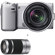 Sony Alpha NEX-5N Camera Kit with Sony 18-55mm F3.5-5.6 OSS Silver & Sony 55-210mm f/4.5-6.3 Lens: Picture 1 thumbnail