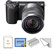 Sony Alpha NEX-5R Camera Kit with Sony 18-55mm F3.5-5.6 OSS Lens - Bundle - with Transcend 8GB SDHC Class 10 Memory Card, Power2000 Spare Battery, LCD Screen Protector and Cleaning Cloth: Picture 5 thumbnail