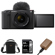 Sony ZV-E1 Mirrorless Camera, Black with FE 28-60mm f/4-5.6 Lens, Bundle with NP-FZ100 Battery, 64GB Memory Card and Shoulder Bag 