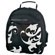 Jill-e Jill.e Baroque Backpack, Black Nylon with White Baroque Pattern, Sized for a Woman's Frame: Picture 1 thumbnail