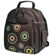 Jill-e Jill.e Kaleidoscope Backpack, Brown Nylon with Multi-Colored Kaleidoscope Pattern, Sized for a Woman's Frame: Picture 1 thumbnail