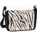 Jill-e Basic Black Messenger Style Day Bag - Black with FREE Safari Collection Carryall Covers, Zebra/Leopard (a $29.95 value): Picture 3 thumbnail