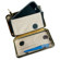 Jill-e Clutch Case for Every Day Use, Holds Point & Shoot Cameras, I Phones, Smart Phones, etc. in Vanilla Cream Faux Leather.: Picture 1 thumbnail