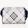 Jill-e E-go Cross Body Messenger Bag, Metallic Black/Silver Plaid: Picture 1 thumbnail