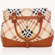 Jill-e E-go Laptop Satchel Purse, Tan Plaid: Picture 3 thumbnail
