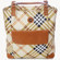 Jill-e E-go Laptop Tote Bag, Tan Plaid: Picture 3 thumbnail