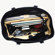 Jill-e E-go Laptop Valise Bag, Metallic Black/Silver Plaid: Picture 1 thumbnail