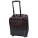 Jill-e Jack Series, Weatherproof Large Rolling Camera Bag, Brown Colombian Leather Exterior with Contrast Stitch: Picture 2 thumbnail