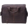 Jill-e Jack Series, Weatherproof Messenger Style Camera Bag with Brown Colombian Leather Exterior with Contrasting Stitch: Picture 3 thumbnail