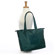 Jill-e Kara 10" Tablet Tote Case, Nylon Exterior with Leather Trim, Teal: Picture 4 thumbnail