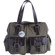Jill-e Jill.e Weatherproof Large Rolling Camera Notebook & Accessory Bag, Moss Green Suede with Brown Leather Trim: Picture 4 thumbnail
