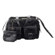 Jill-e Jill.e Combo Weatherproof Large Rolling Camera & 17" Notebook & Accessory Bag and Medium Black Leather Camera Bag with Cream Piping Trim Exterior Camera Bag: Picture 3 thumbnail
