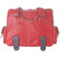 Jill-e Jill.e Weatherproof Large Black Rolling Camera Bag, Red Leather & Red Suede Combination Exterior, Velcro Divider Interior: Picture 3 thumbnail