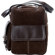 Jill-e Weatherproof Medium Chocolate Brown Suede with Brown Leather Trim Camera Bag, Velcro Divider Interior: Picture 3 thumbnail