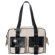 Jill-e Weatherproof Medium Bone Leather Camera Bag with Black Leather Trim, Velcro Divider Interior: Picture 1 thumbnail