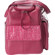 Jill-e Jill.e Weatherproof Medium Pink Leather Camera Bag with Accented Crock Pattern Trim Exterior, Velcro Divider Interior.: Picture 4 thumbnail