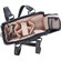 Jill-e Small Weatherproof Black Leather Camera Bag with Croc Trim Exterior: Picture 2 thumbnail
