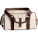 Jill-e Weatherproof Small Bone Leather Camera Bag with Brown Leather Croc Trim Exterior, Velcro Divider Interior: Picture 1 thumbnail