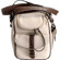 Jill-e Weatherproof Small Bone Leather Camera Bag with Brown Leather Croc Trim Exterior, Velcro Divider Interior: Picture 3 thumbnail
