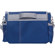 Jill-e Jill.e Weather Resistant Sailcloth Messenger Style Electronics Bag, Blue with Gray Accent: Picture 1 thumbnail