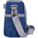 Jill-e Jill.e Weather Resistant Sailcloth Messenger Style Electronics Bag, Blue with Gray Accent: Picture 3 thumbnail