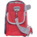 Jill-e Weather Resistant Sailcloth Messenger Style Electronics Bag, Red with Gray Accent: Picture 4 thumbnail