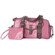 Jill-e Jill.e Weatherproof Small Pink Patent Leather Camera Bag with Brown Leather Croc Trim Exterior, Velcro Divider Interior: Picture 5 thumbnail