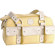 Jill-e Jill.e Weatherproof Small Yellow Nylon Camera Bag with Cream Leather Trim Exterior, Velcro Divider Interior - with FREE Jill-e Yellow Wristlet (a $29.99 Value): Picture 1 thumbnail