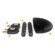 Jays a- Three In-Ear Earphones with Tangle-Free, Flat Cable, Sound Isolating System - Black: Picture 3 thumbnail