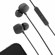 Jays t- Four In Ear Noise Isolating Earphones with 3-Button Remote for iPhone 4, Black / Metal: Picture 2 thumbnail