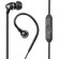 JLab FIT Fitness Sport Water Resistant In-Ear Earbuds with Customizable In-Wire Ear Hooks, Black: Picture 3 thumbnail
