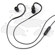 JLab FIT Fitness Sport Water Resistant In-Ear Earbuds with Customizable In-Wire Ear Hooks, Black: Picture 2 thumbnail