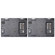 JVC DT-X91HX2 Dual 8.9" Rack Display Monitors with 3G/HD/SD-SDI, HDMI, 800:1 Contrast Ratio, 1280x800 Resolution, 400 nit Brightness, Headphone Output: Picture 1 thumbnail