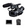 JVC GY-HM150U Compact Handheld 3-CCD Camcorder - Bundle - with DT-X71F 7" Full Featured On-Camera Monitor, HZ-HM150VZR Remote Lens Control: Picture 4 thumbnail