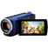 JVC GZ-E10 1.5MP High Definition Memory Camcorder, 1/5.8" CMOS, 40x Optical/70x Dynamic/200x Digital Zoom, Blue: Picture 5 thumbnail