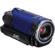 JVC GZ-E10 1.5MP High Definition Memory Camcorder, 1/5.8" CMOS, 40x Optical/70x Dynamic/200x Digital Zoom, Blue: Picture 1 thumbnail