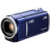 JVC GZ-HM50A HD Everio Memory Camcorder, 40x Optical Zoom, 2.7 inch LCD, 8GB Built-in Flash Memory, Face Detection, SD/SDHC/SDXC Card Slot, Blue: Picture 2 thumbnail
