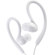 JVC HAEBX85W Sports Splash Proof In-Ear Clip Headphones - White: Picture 2 thumbnail