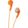 JVC VC HAF140DN Gumy Earphones for Portable Audio Equipment - Color coordinated with iPod nano 5G - Valencia Orange: Picture 2 thumbnail